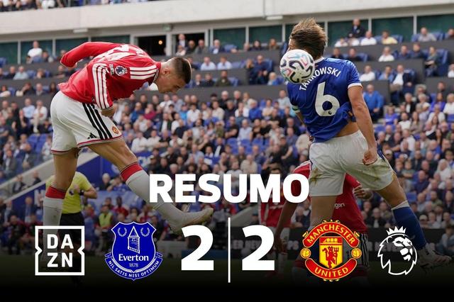 Golaço em cima do apito final tira vitória ao Manchester United (resumo)