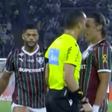 Momento de tensão no Fluminense-Vasco