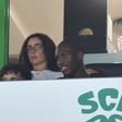 Ibrahima Ba assistiu ao jogo com o Nacional (2-0) num camarote do Estádio José Alvalade - Foto: MIGUEL NUNES