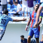 Miguel Pires apontou o uníco golo da partida. Foto: Vizela