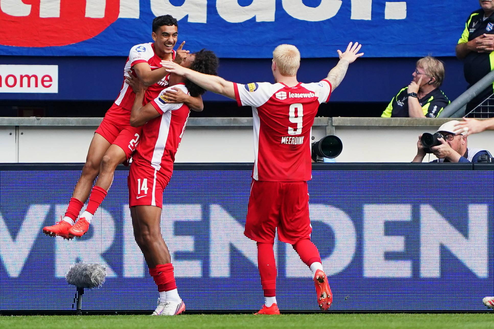 Festejos do AZ Alkmaar