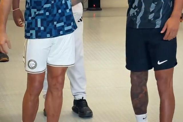 Veja como Cristiano Ronaldo deu as boas-vindas a Richard Ríos na Arábia Saudita
