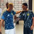Veja como Cristiano Ronaldo deu as boas-vindas a Richard Ríos na Arábia Saudita