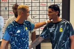 Veja como Cristiano Ronaldo deu as boas-vindas a Richard Ríos na Arábia Saudita
