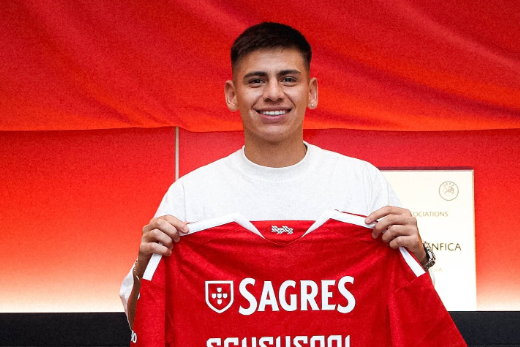Claudio Echeverri, reforço do Benfica - Foto: SL BENFICA