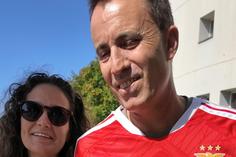 Um casal de rivais na Supertaça: «Nunca tínhamos visto um FC Porto-Benfica juntos»