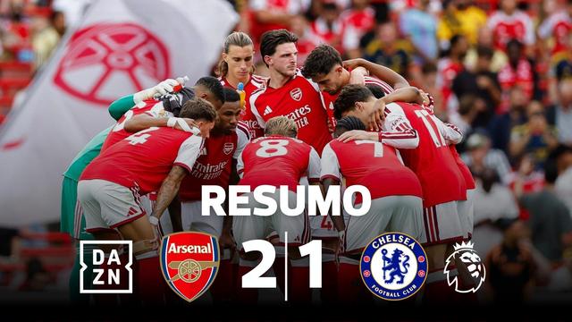 Campeão Arsenal dá a volta e vence o dérbi frente ao Chelsea (resumo)