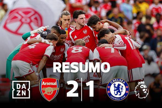 Campeão Arsenal dá a volta e vence o dérbi frente ao Chelsea (resumo)
