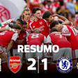 Campeão Arsenal dá a volta e vence o dérbi frente ao Chelsea (resumo)
