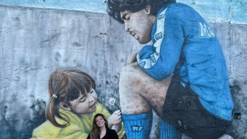 História de Maradona, contada pela filha, está prestes a estrear