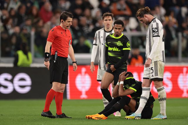 A mensagem de St. Juste na reta da meta e a olhar para o Sporting-Arouca