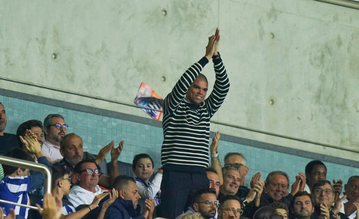 Pepe assiste ao FC Porto-SC Braga no Dragão