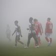 Benfica já tinha histórias com o nevoeiro da Choupana