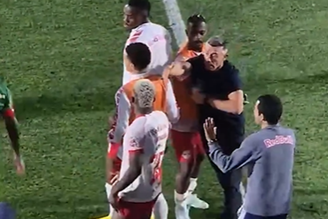 Vídeo: confusão entre Caixinha e adjunto de Abel após empate