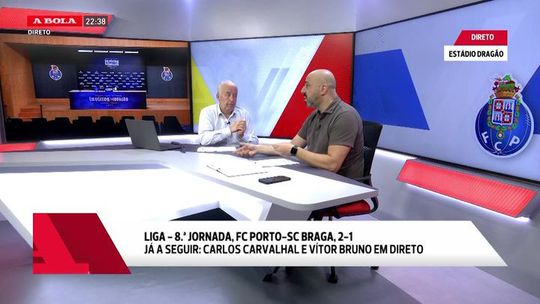 «Mesmo com linha de 6 por vezes, o SC Braga não conseguia controlar profundidade»