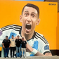 Di María: depois do vandalismo, o novo mural do jogador do Benfica