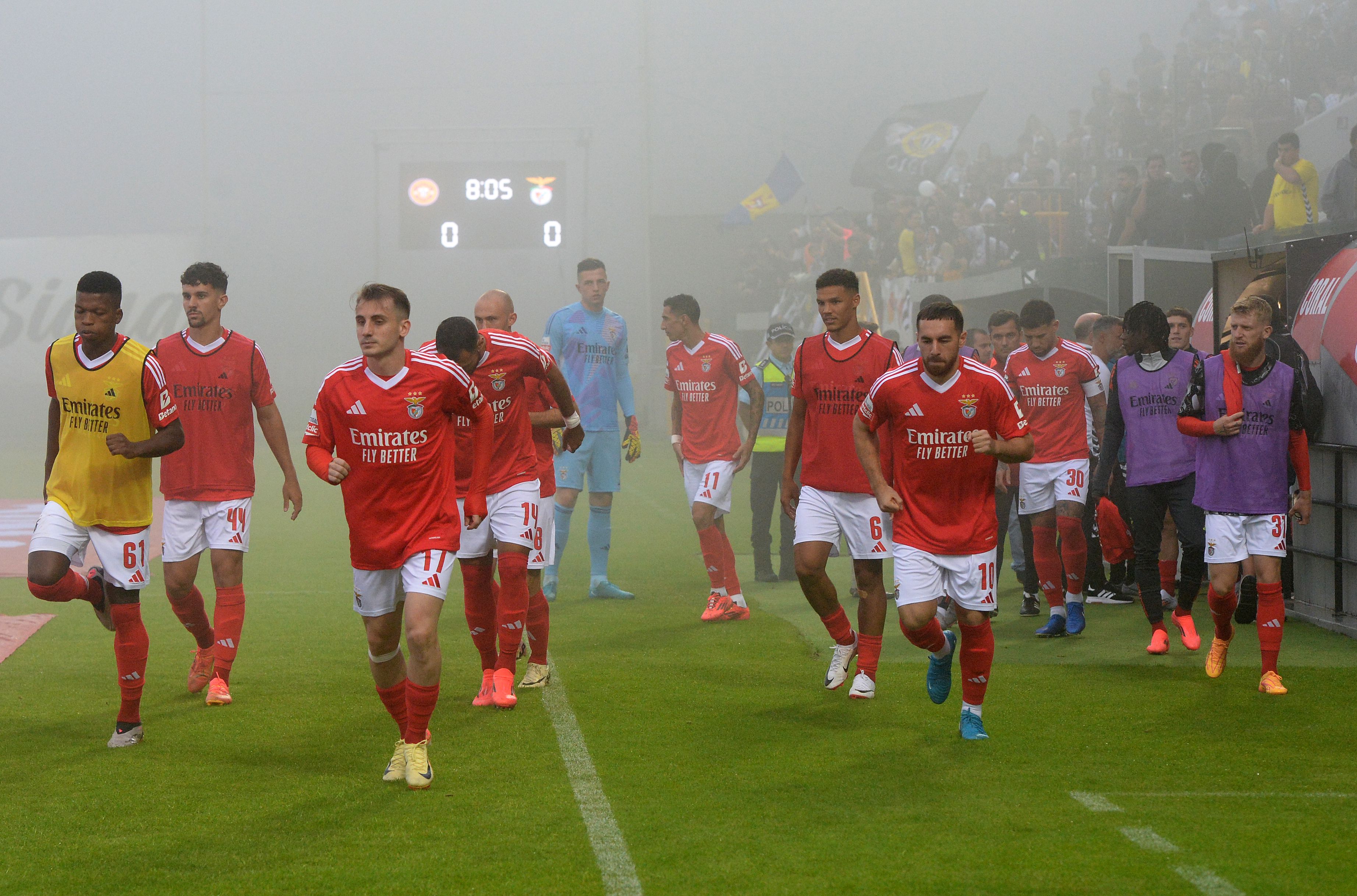 Nacional-Benfica: previsão «otimista» do IPMA!