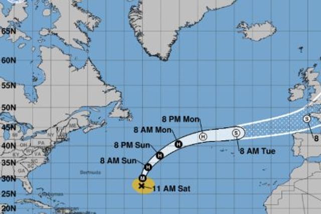 Chuva, vento, alerta laranja: passagem de ciclone Kirk requer atenções