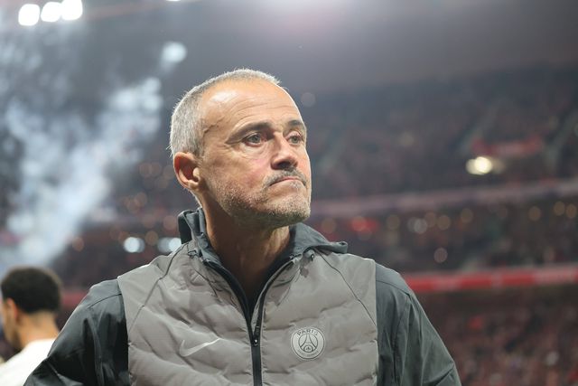 Luis Enrique, treinador do PSG
