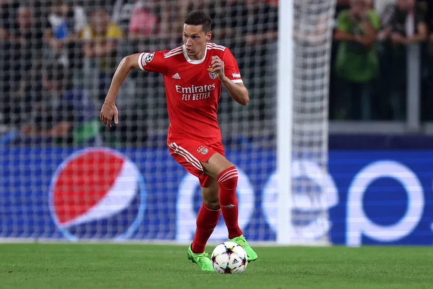 Draxler: adeus melancólico, Benfica na memória