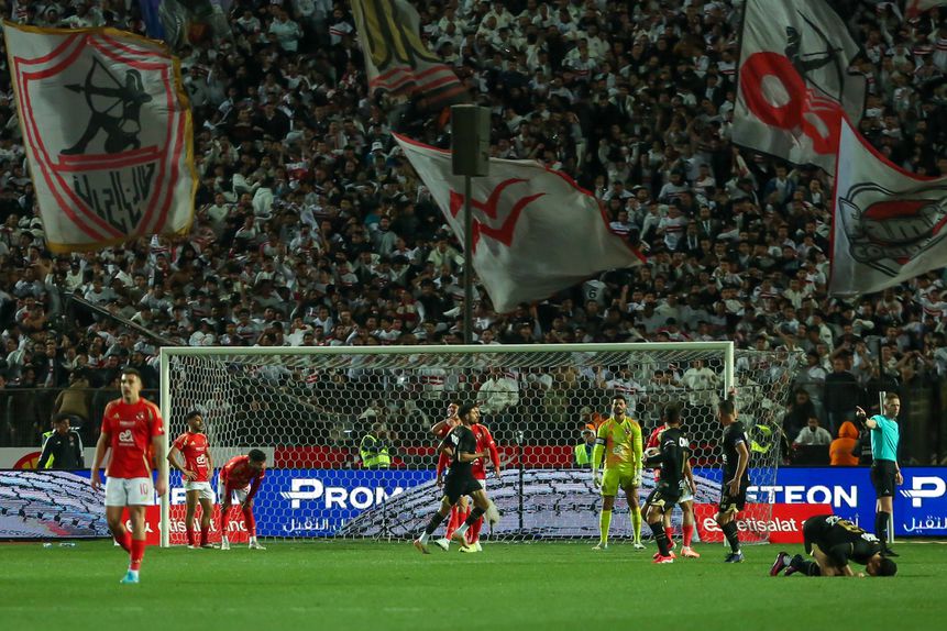 Fase do Al Ahly-Zamalek, o famoso clássico do Egito