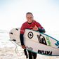 A surfista portuguesa Yolanda Hopkins na Ericeira 2025. Foto Pedro Mestre