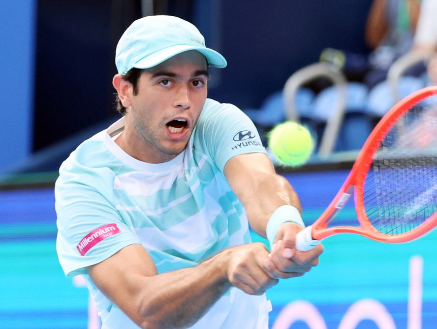 O tenista português Nuno Borges 2025