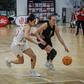 Jogo entre Benfica e Quinta dos Lombos para a Supertaça feminina de basquetebol 2025. Foto FPB