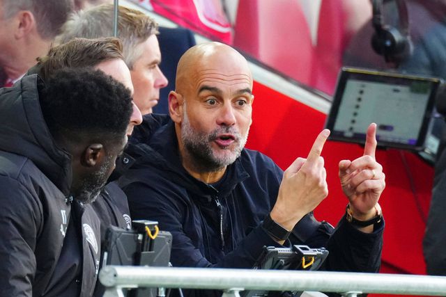 Guardiola, treinador do Manchester City