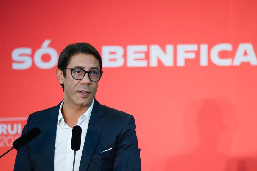Rui Costa, presidente do Benfica — Foto: Ricardo Castelo/Lusa
