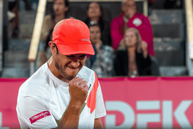 O tenista português Nuno Borges (Foto Millenium Estoril Open)