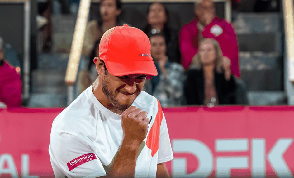 O tenista português Nuno Borges (Foto Millenium Estoril Open)