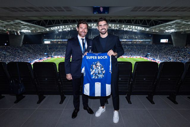 André Villas-Boas e Rúben Neves no Dragão - Foto: FC Porto