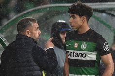 Rui Borges utilizou João Simões esta época apenas em três jogos, com Famalicão, Moreirense e Nápoles, num total de 81 minutos- Foto: MIGUEL NUNES