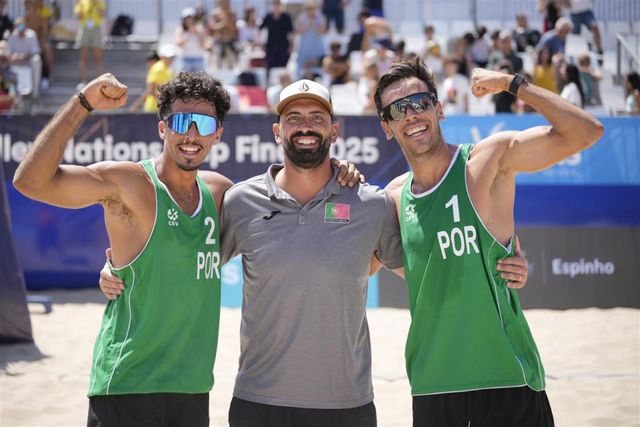 Dupla portuguesa garante regresso ao Mundial, agora... da melhor maneira