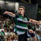 O jogador da equipa de andebol do Sporting, Kiko Costa, em jogo da Liga dos Campeões. Foto Sporting