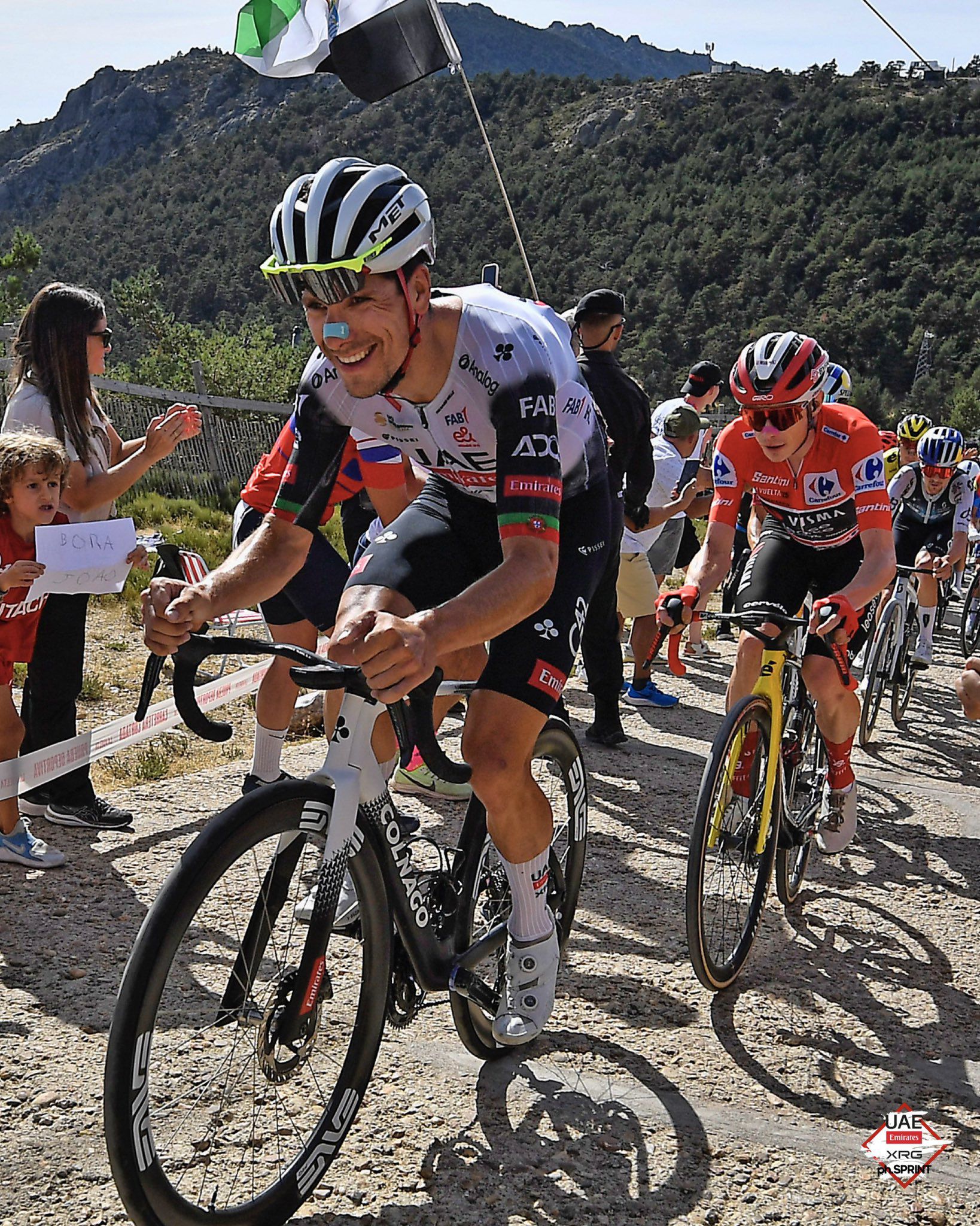 O ciclista português João Almeida na Volta a Espanha 2025. IMAGO