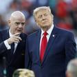 Prémio dado por Infantino a Donald Trump