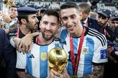Lionel Messi e Ángel Di María foram campeões do mundo pela Argentina no Qatar em 2022 - Foto: Imago