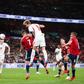 Harry Kane marcou de cabeça o segundo golo da conta pessoal e o terceiro de Inglaterra - FOTO: Imago