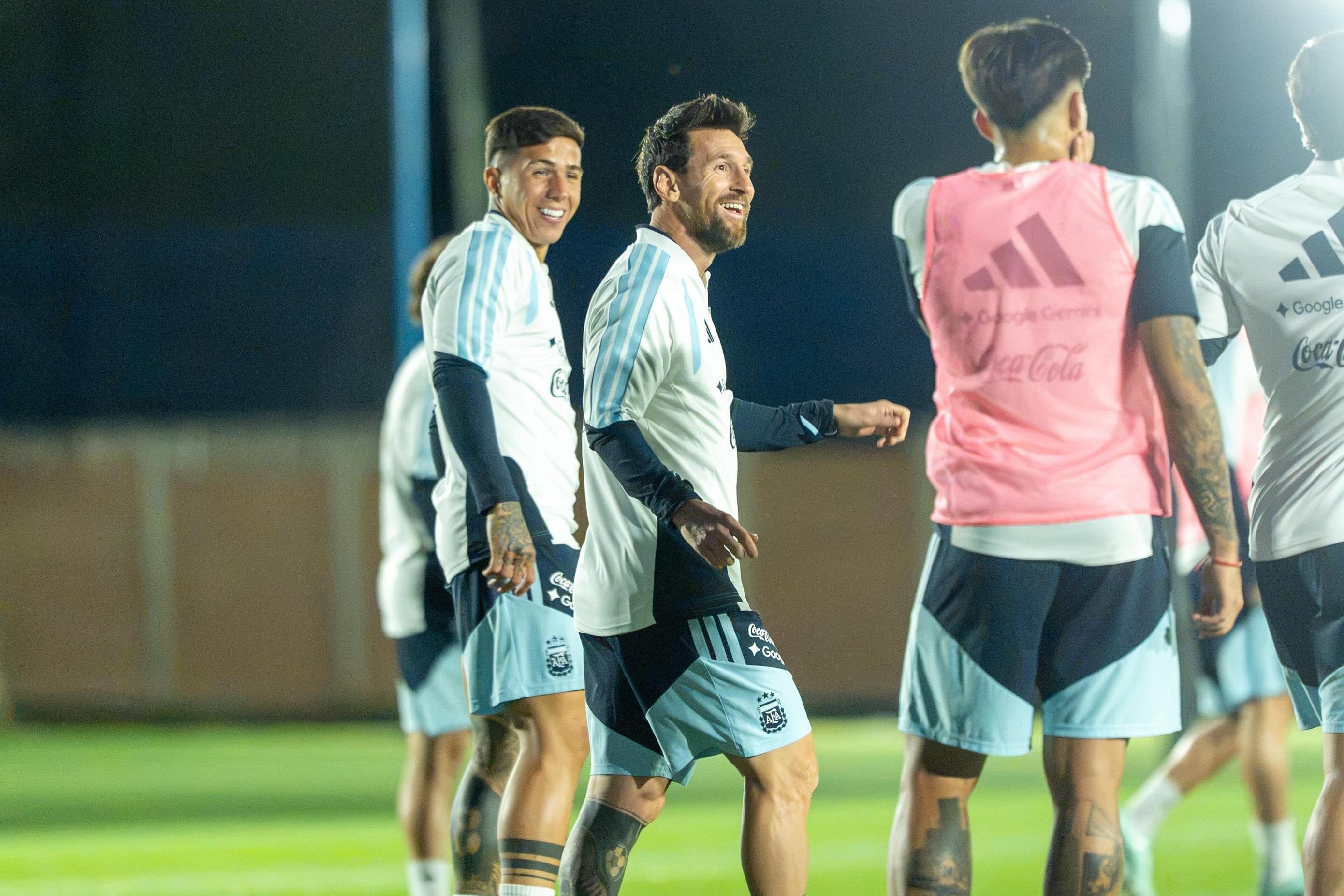 Último treino de Messi pela Argentina - Foto: Messi/Instagram