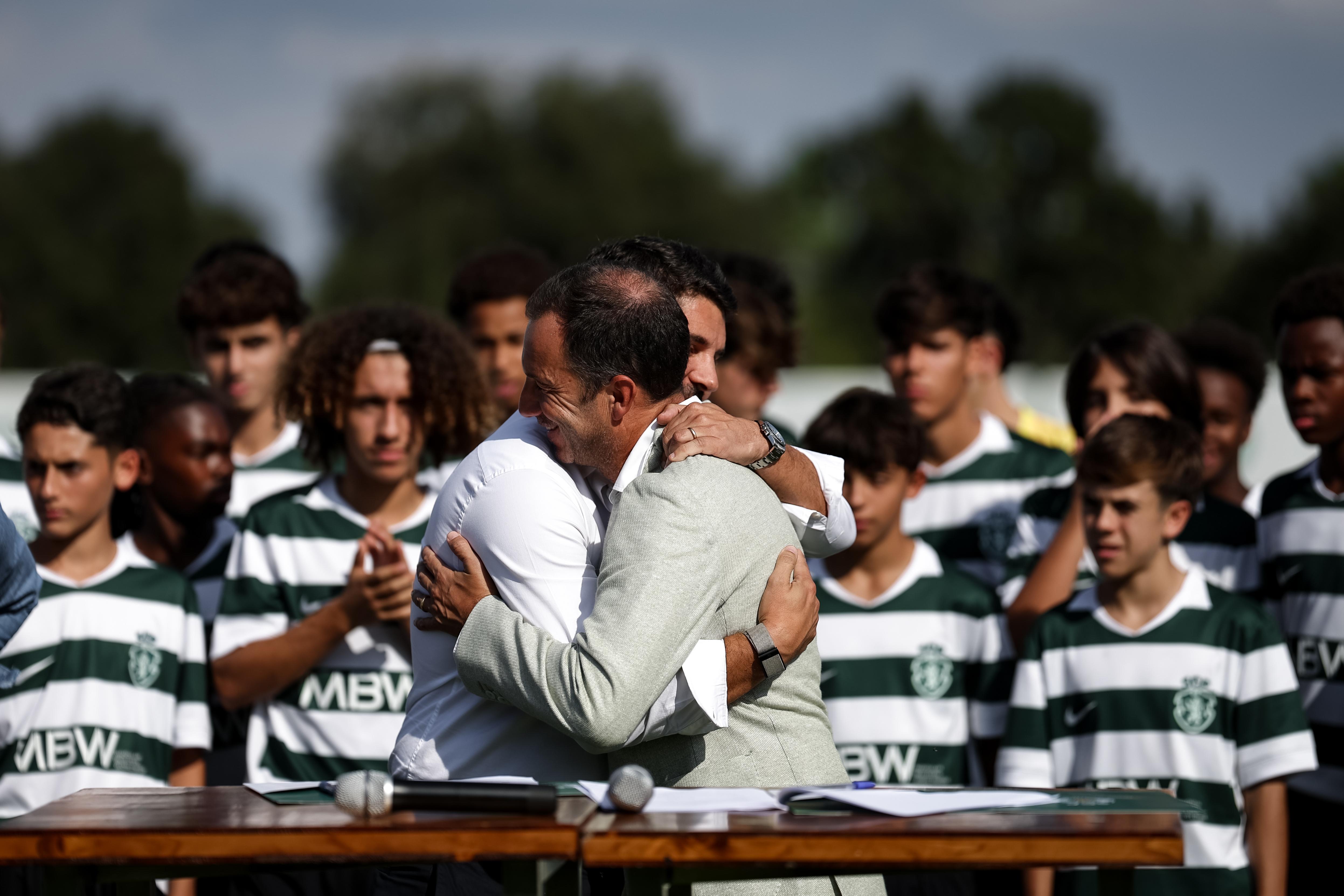 Frederico Varandas, presidente dos leões, marcou presença nesta cerimónia - Foto: SPORTING CP
