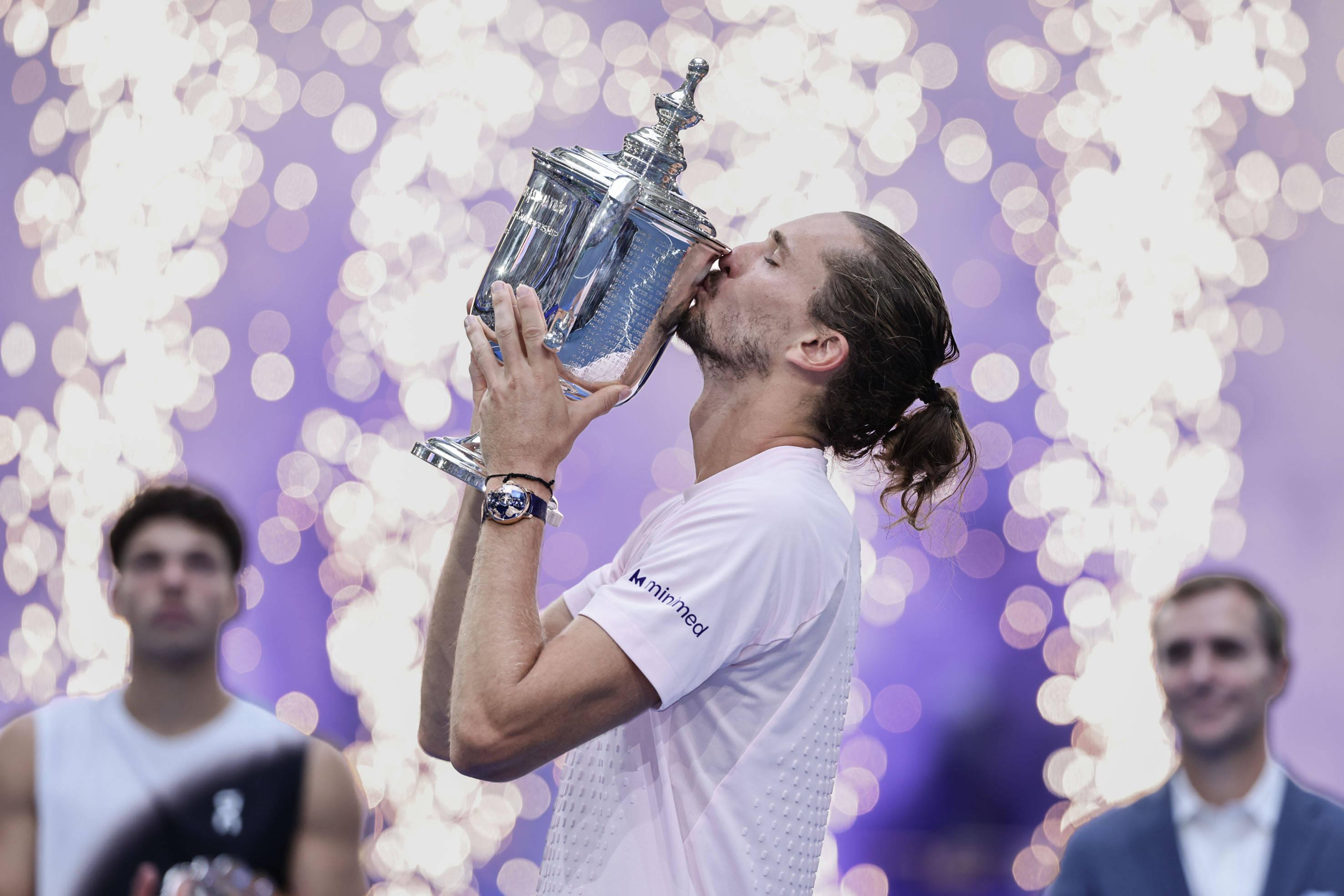 Alexander Zverev venceu o US Open, depois de conquistar o Roland Garros - Foto: Imago
