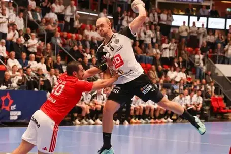 Benfica ainda não conseguiu vencer na Liga Europeia      Fotografia Martin Friis/EHF