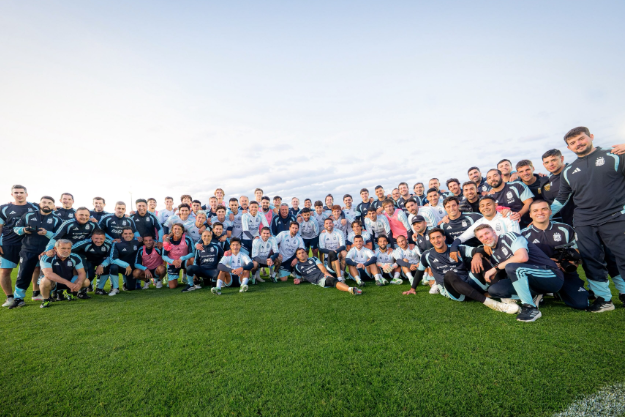 Treino da Argentina - Foto: Otamendi/Instagram