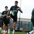 Gonçalo Inácio já voltou a treinar de leão ao peito - Foto: Sporting CP