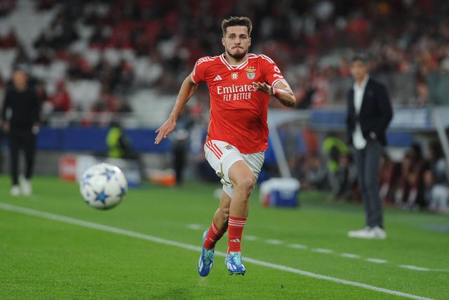 Jurásek com a camisola do Benfica. Foto: Imago