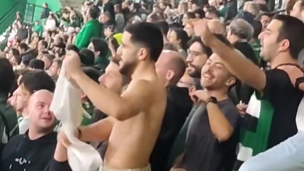 Vídeo: irmãos Paçó também vibraram nas bancadas de Alvalade