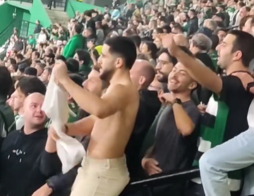 Vídeo: irmãos Paçó também vibraram nas bancadas de Alvalade