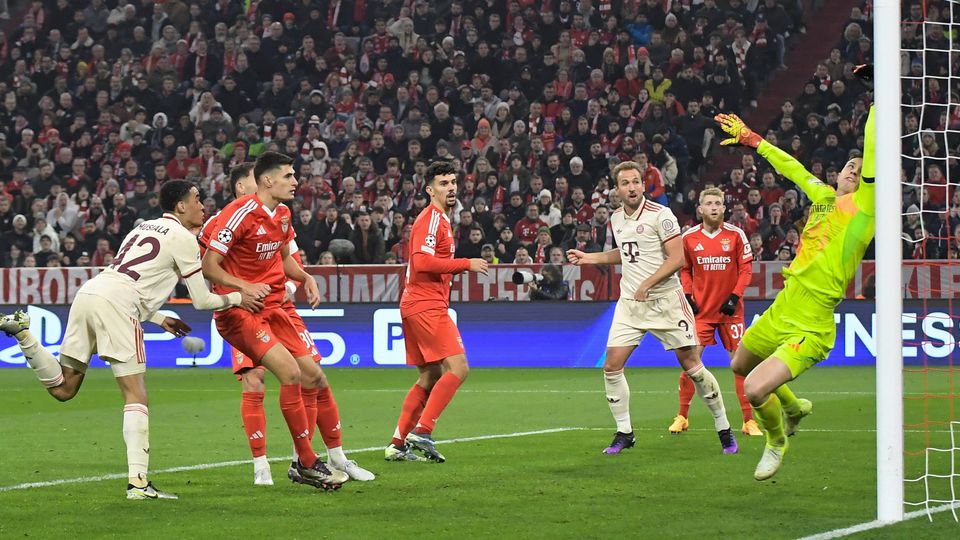 VÍDEO: Musiala quebra resistência do Benfica em Munique